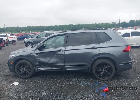 2023 Volkswagen Tiguan 2.0T Se R-Line Black from USA, damaged, VIN 3VV8B7AX8PM076348